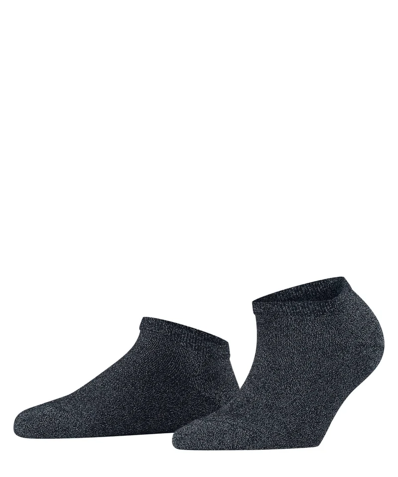 FALKE Shiny Sneakersokje Dames 46415 6370 dark navy