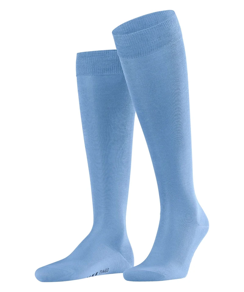 FALKE Tiago Heren Kniekous 15792 6554 cornflower blue