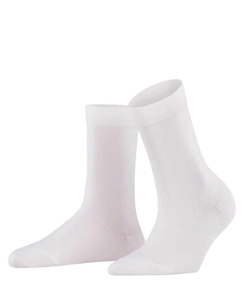 FALKE Cotton Touch Damessok 47105 2000 white