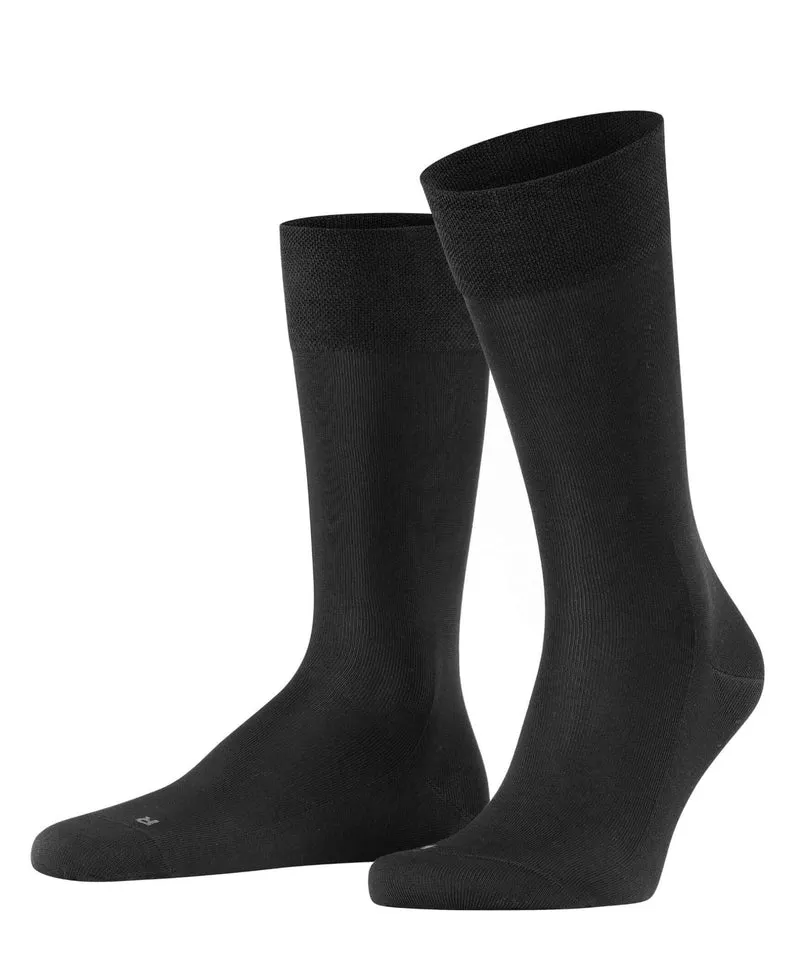 FALKE Sensitive Malaga Sokken Heren 14713 3000 black