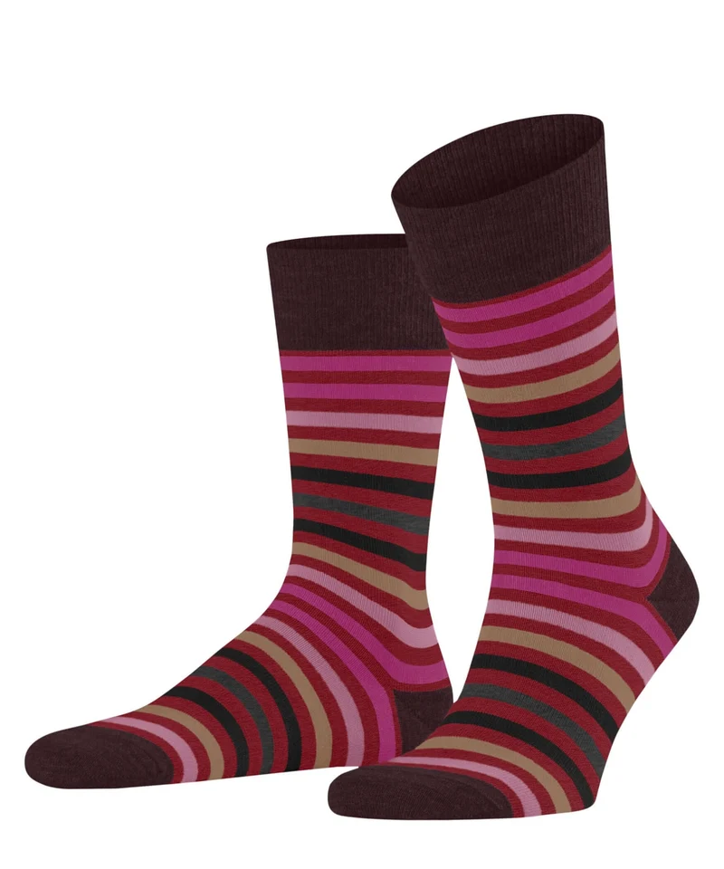 FALKE Tinted Stripe Fantasiesok Heren 13279 8077 ingle