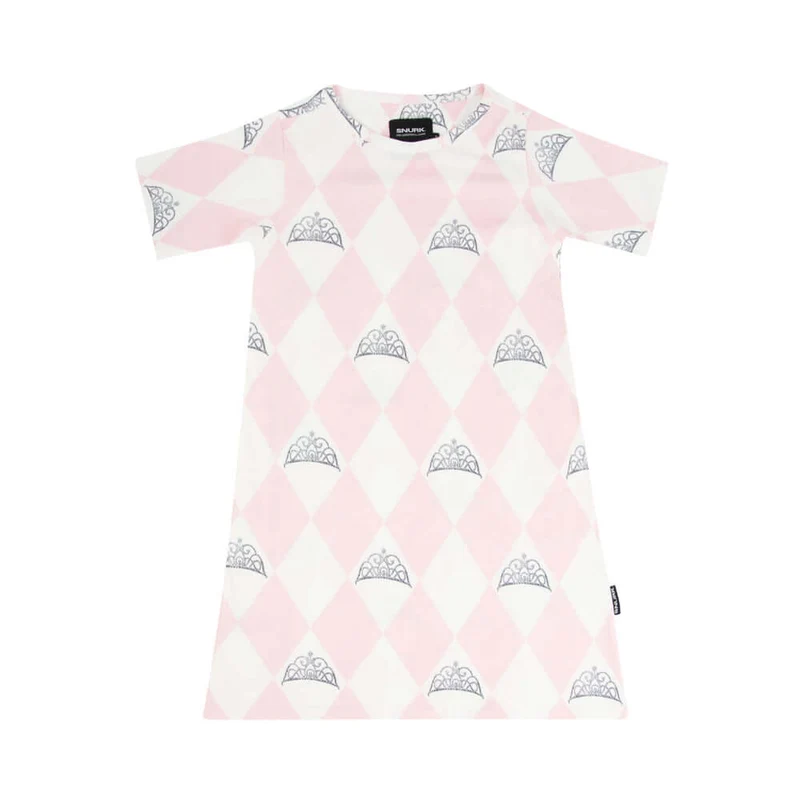 SNURK Princess T-shirt Dress Kinderen