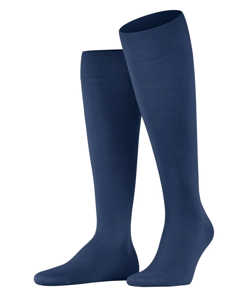 FALKE ClimaWool Kniekousen Heren 15468 6000 royal blue