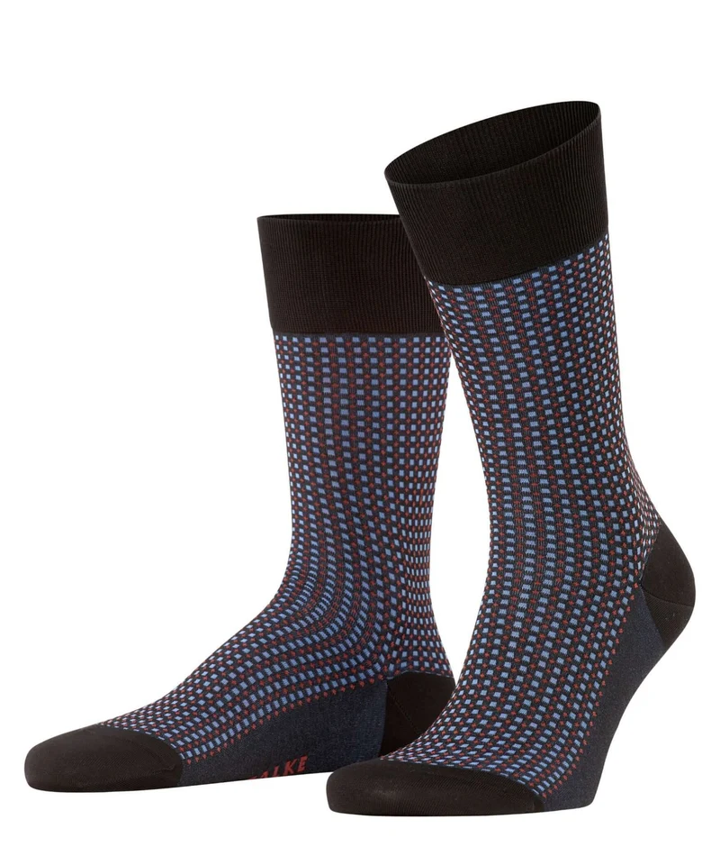 FALKE Uptown Tie Sokken Heren 12437 3000 black