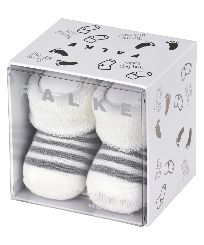 FALKE First Socks Ringel Baby 10040 2041 offwhite