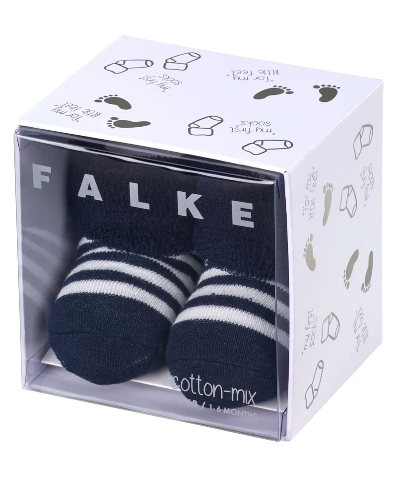 FALKE First Socks Ringel Baby 10040 6120 marine