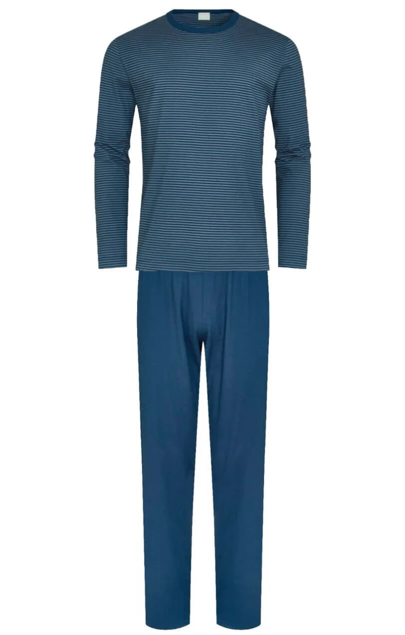 Mey Tweedelige Pyjama Cardwell Heren 34026 664 neptune