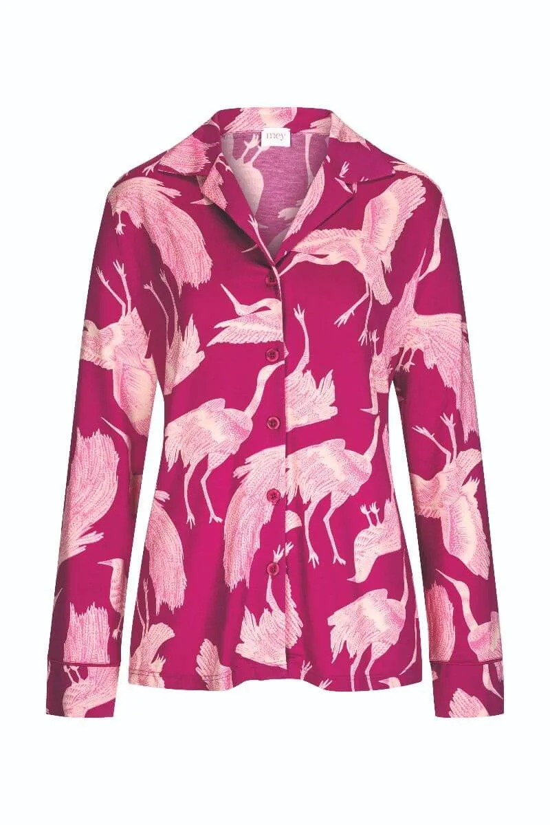 Mey Pyjamajasje Lovestory Kyra Dames 16300 26 cosmo pink