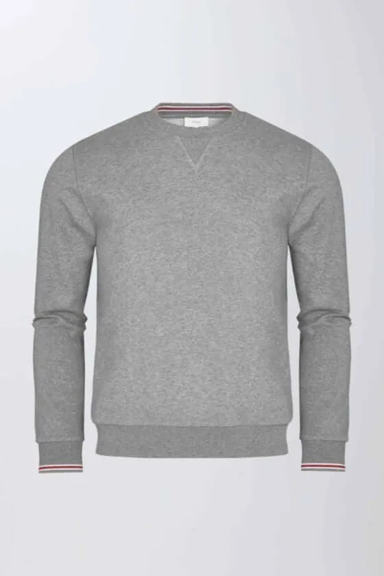 Mey Sweater Klamila Heren 30027 720 medium grey melange