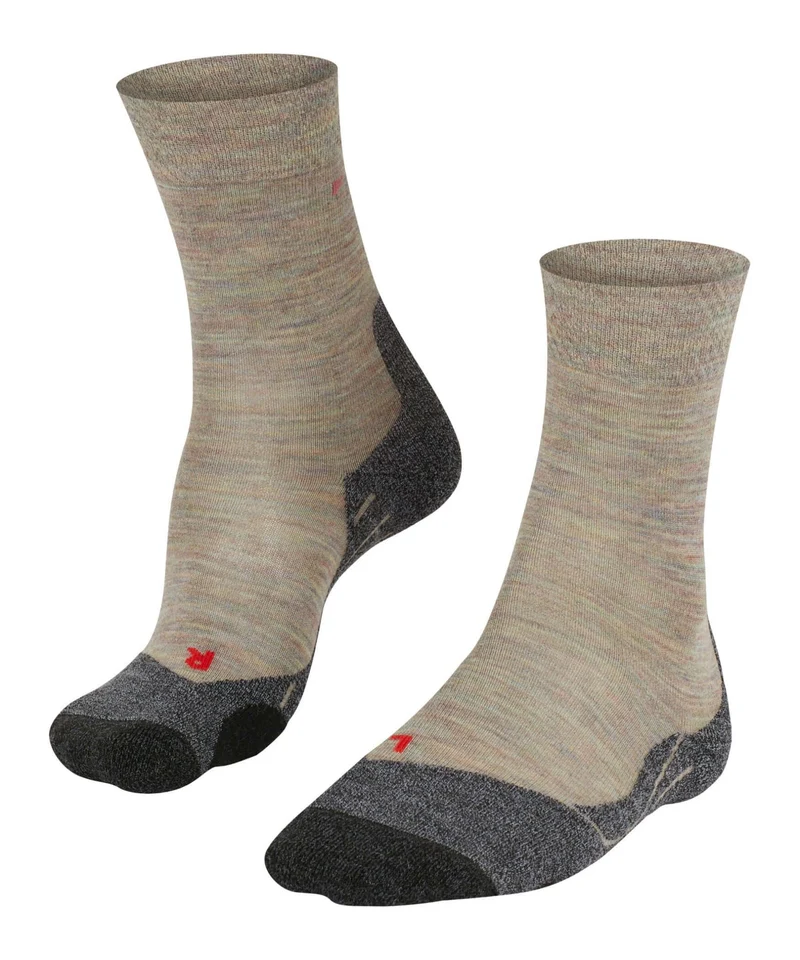 FALKE TK2 Melange Dames Wandel Sok 16163 7765 moon mist