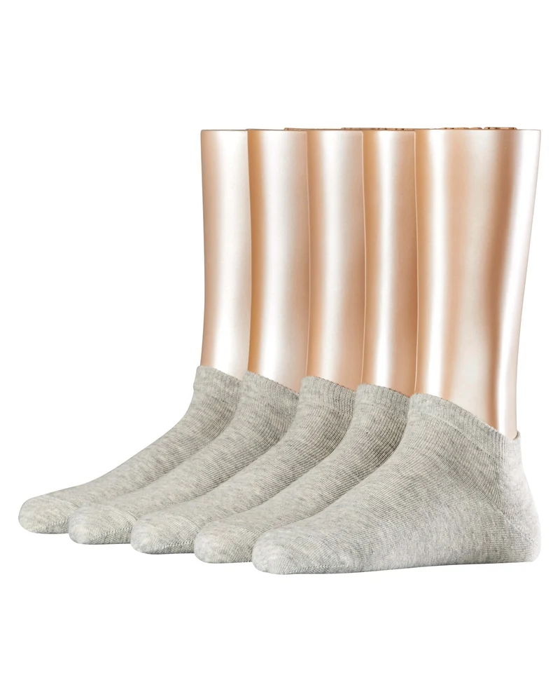 Esprit Uni Sneakersokjes Dames 5-PACK 19859 3820 storm grey