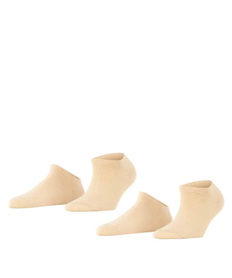 Esprit Basic Uni 2-PACK Sneakersokken Dames 18530 4011 cream