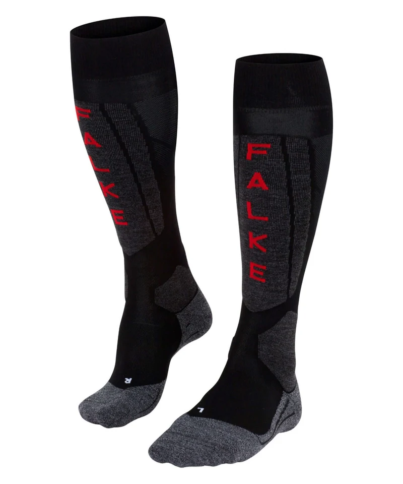 FALKE SK5 Skisok Dames 16564 3010 black-mix