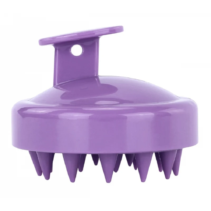 Hoofdhuidmassager - siliconen haarborstel - hoofdhuidborstel - massageborstel - hoofdmassager - Paars