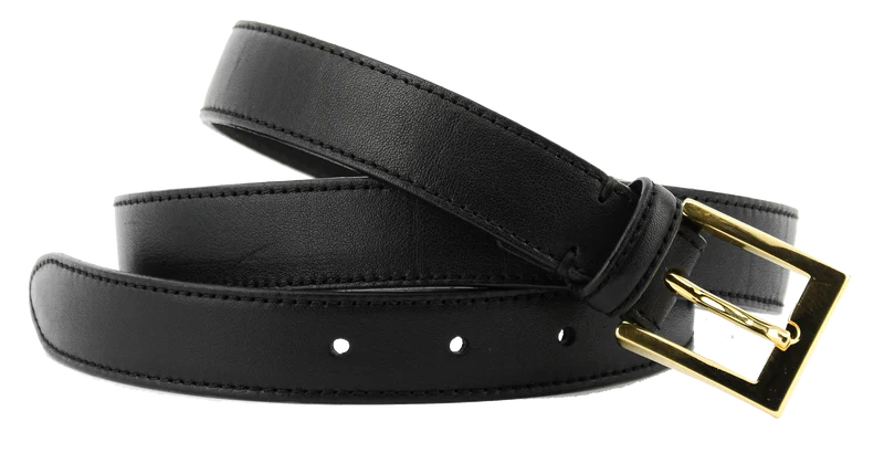 PAUL WARMER BELT BLACK/GOLD
