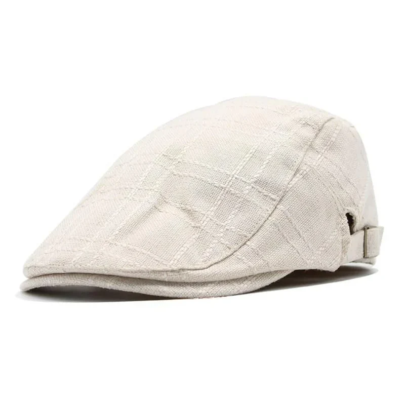 PlaidArlington | Geruite katoenen flat cap