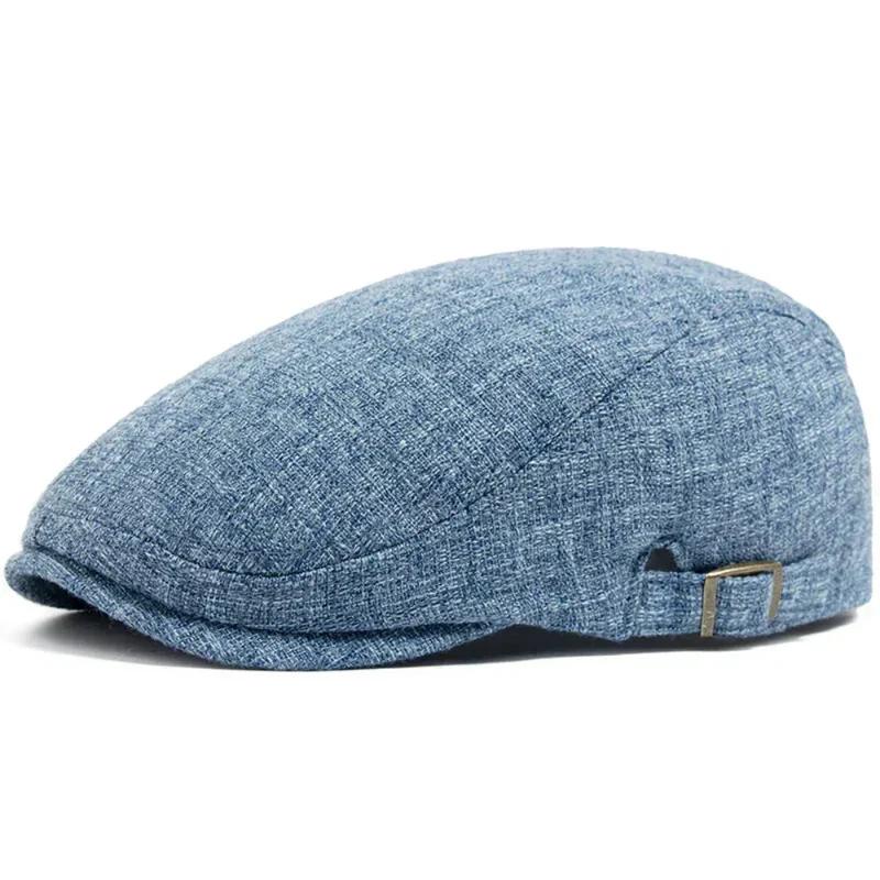 WhistlerDrive | Linnen driver flat cap
