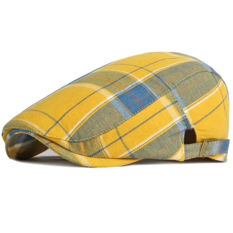 TartanTwist | Katoenen tartan flat cap