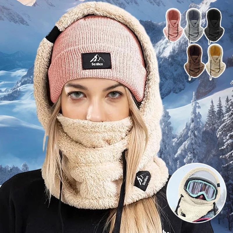 Lisa's Sherpa Ski Capuchon Muts