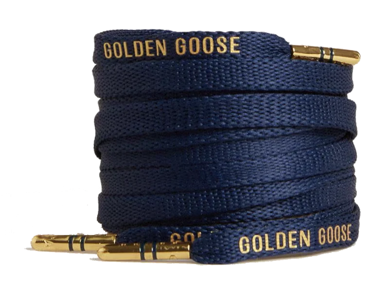 GOLDEN GOOSE KIT LACE BLU