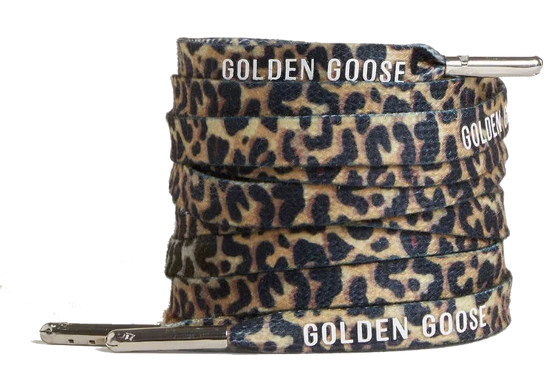 GOLDEN GOOSE KIT LACE LEOPARD