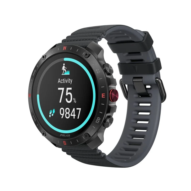 Polar Grit X2 Pro Premium Outdoor Smart Watch - Zwart - S/L