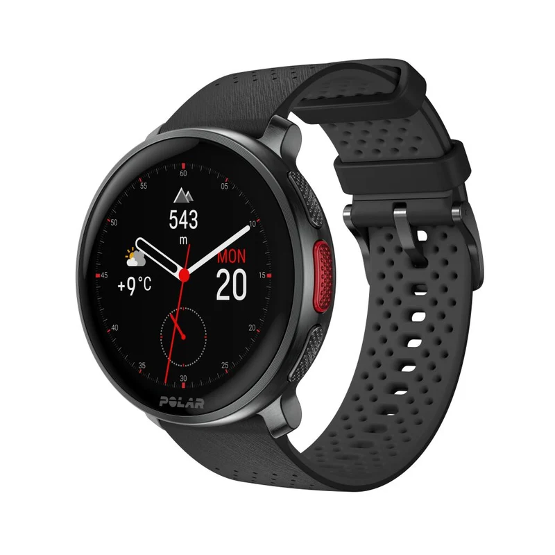 Polar Vantage V3 Sport Smartwatch met GPS - Zwart/Grijs - S-L