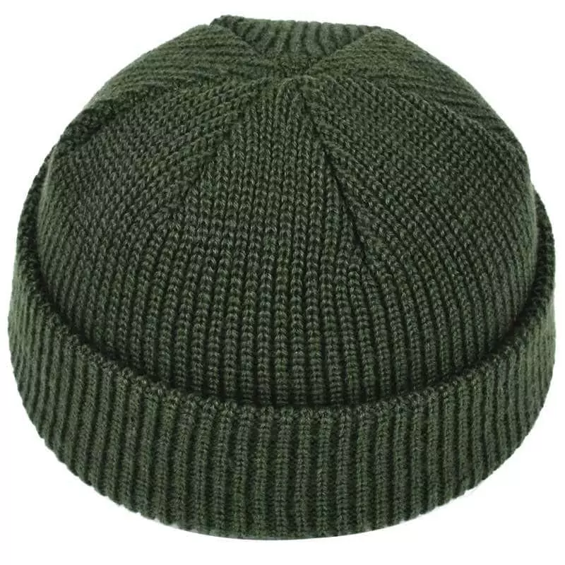 Docker Beanie | Unisex korte beanie van 100% katoen