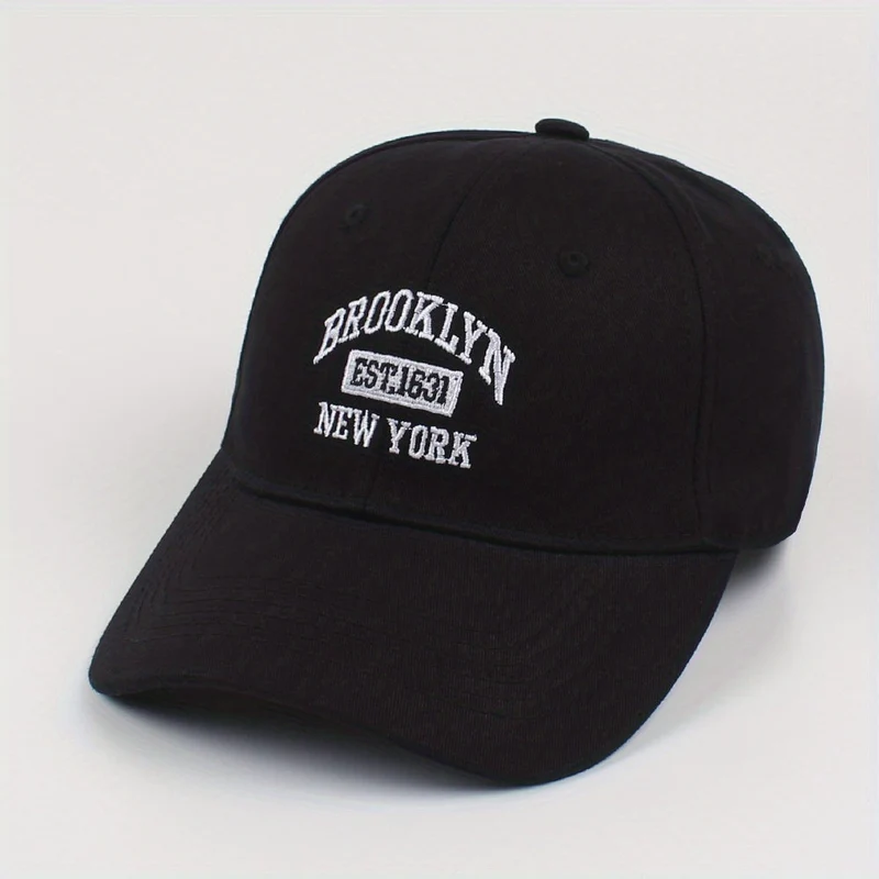 Brooklyn Cap | Verstelbare heren baseballpet katoen casual