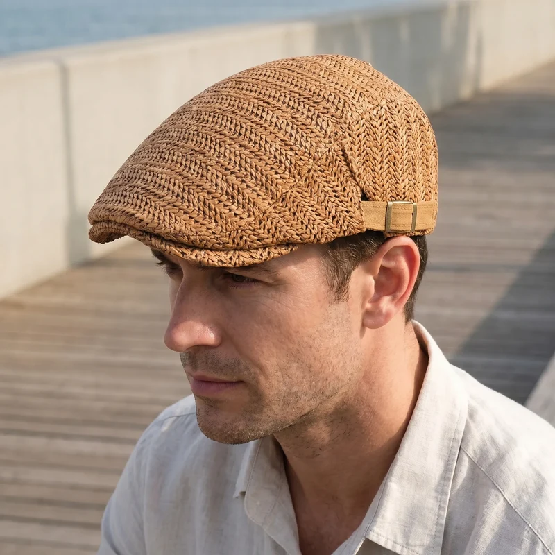 Flat cap heren | Klassieke zomer pet