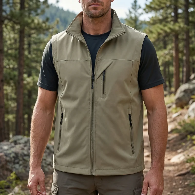 Bodywarmer heren | Lichtgewicht outdoor vest ademend