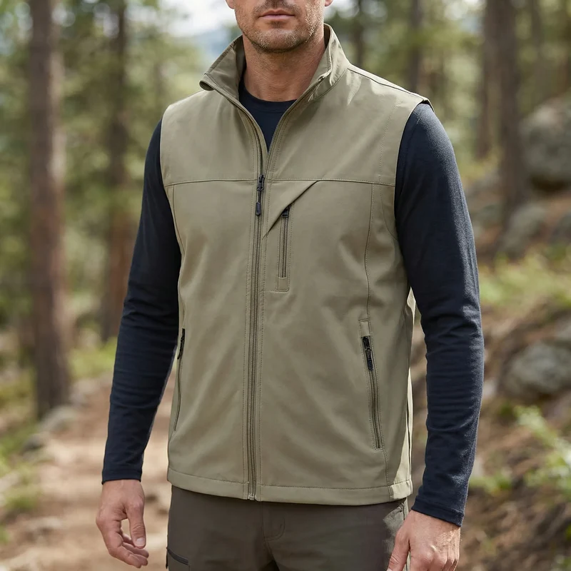 Bodywarmer heren | Lichtgewicht outdoor vest ademend